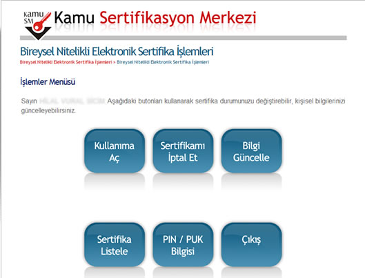 Hacettepe Üniversitesi :: E-imza Kullanma Rehberi